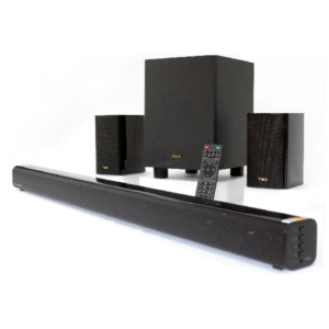 BARRA DE SONIDO THONET & VANDER REIN CON 2 PARLANTES Y SUBWOOFER HDMI ARC + SPDIF OPTICAL + 3,5 MM. AUX. ESTEREO + BLUETOOTH HK096-03618